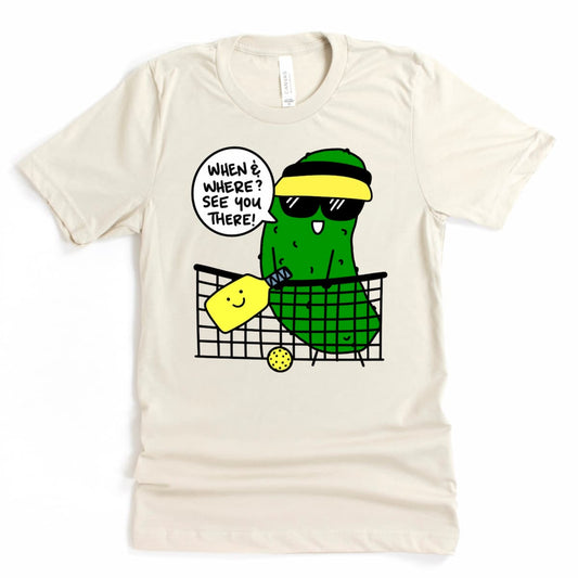 Fun Pickleball Shirt - Cute Pickleball Tee