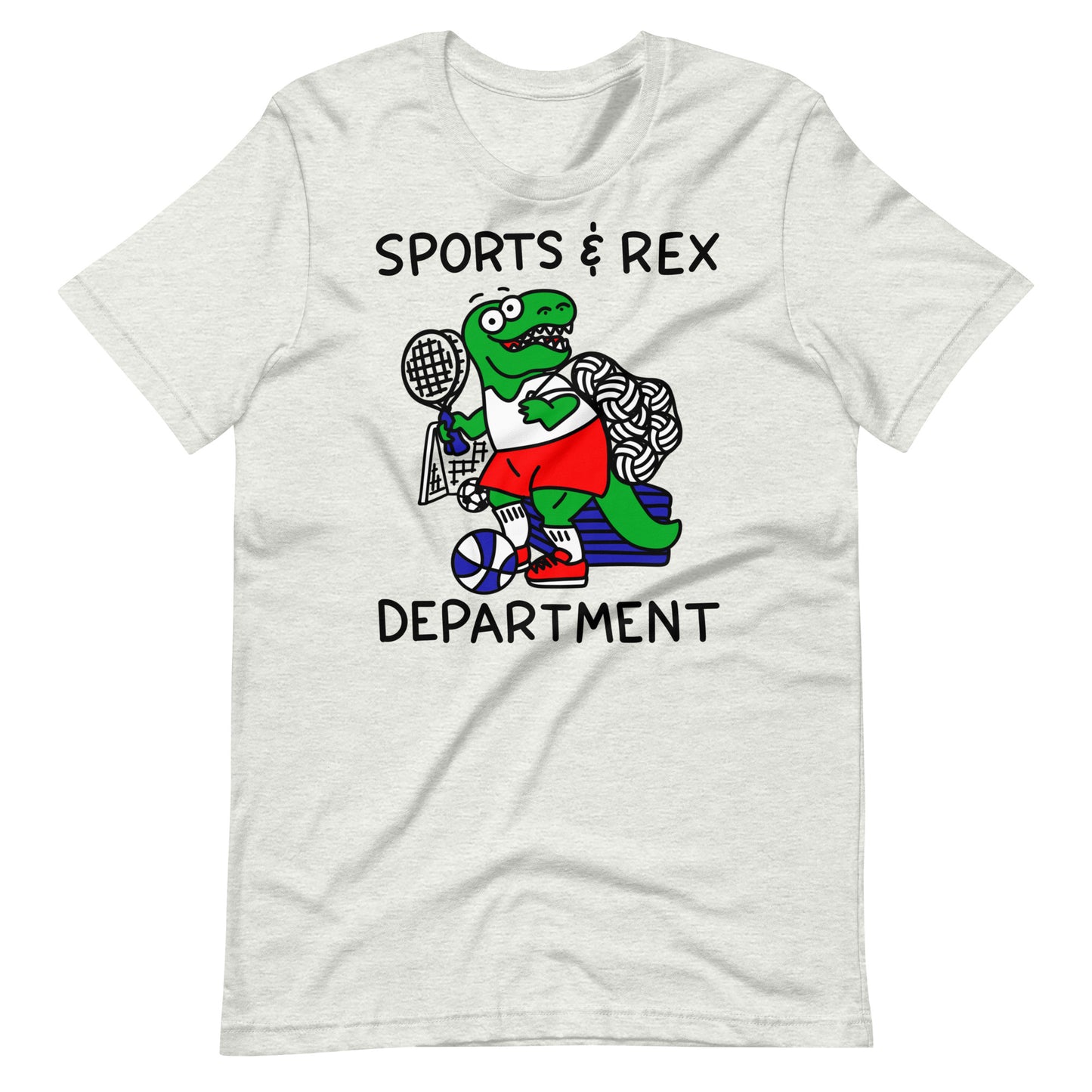 Sports and Rec t shirt Funny T-Rex tshirt for the gym gift for coach cute dinosaur graphic tee
