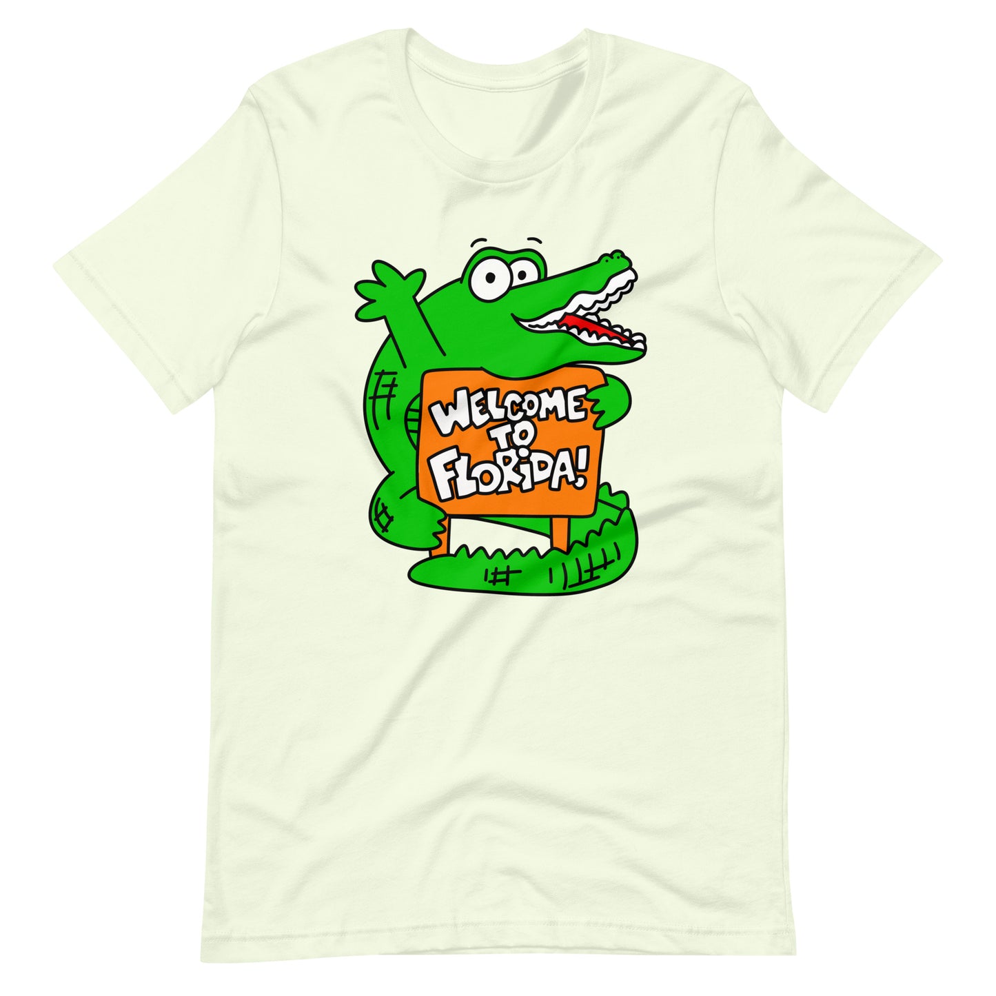 Welcome to Florida! Alligator Unisex t-shirt