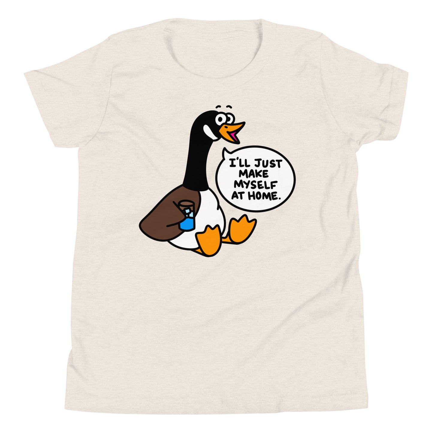 Canadian Goose "I'll just make myself at home" Youth Short Sleeve T-Shirt