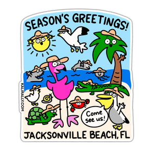 Wholesale Beach and Florida Namedrop Stickers for Your Store