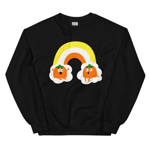 Cute Candycorn Pumpkin Halloween Unisex Sweatshirt