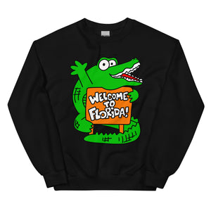 Welcome to Florida Alligator Unisex Sweatshirt