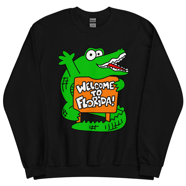 Welcome to Florida Alligator Unisex Sweatshirt