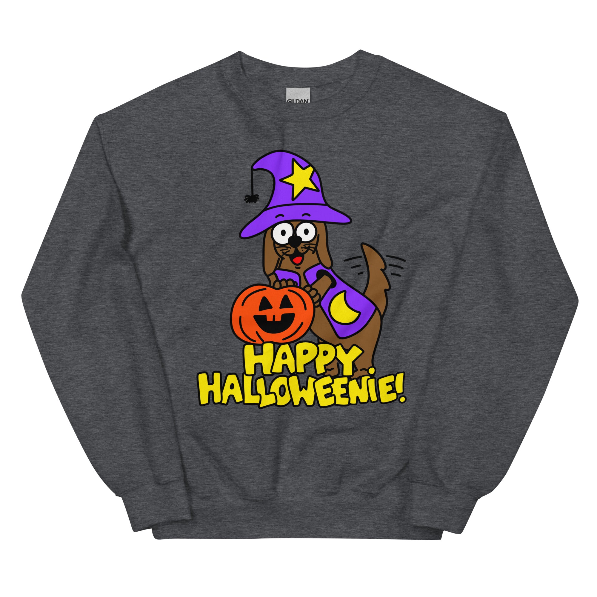 Dachshund Halloween tshirt for Doxie lover, Weiner dog halloween gift for dachshund owner shirt for dog lover Happy Halloweenie