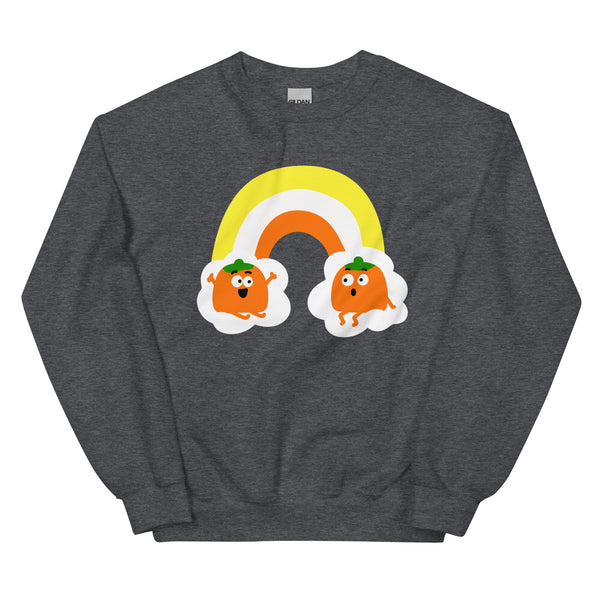 Cute Candycorn Pumpkin Halloween Unisex Sweatshirt