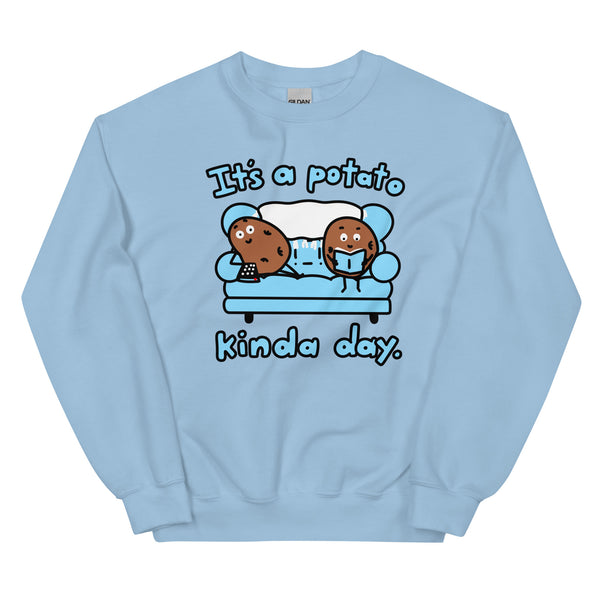 Couch potato sweatshirt, Relax and be a potato shirt, bed rot shirt, Kalirally