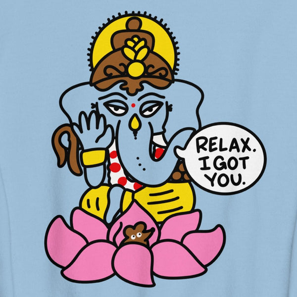 Ganesh sweatshirt for Happy Diwali, Hindu Temple Ganapati Elephant shirt Lord Ganesha Nameste Meditation shirt