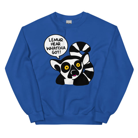 Funny Lemur Sweatshirt