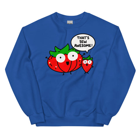 Funny sewing sweatshirt, That's sew awesome shirt for seamtress