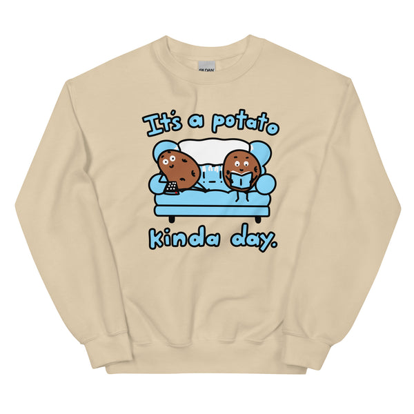 Couch potato sweatshirt, Relax and be a potato shirt, bed rot shirt, Kalirally