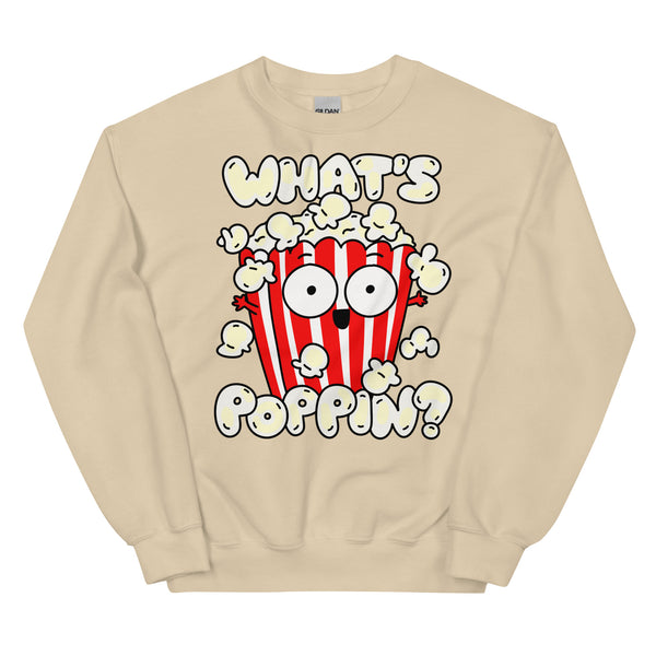 Popcorn sweatshirt, funny popcorn shirt for someone who loves popcorn