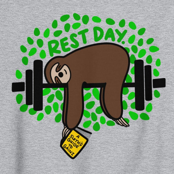 Cute rest day sweatshirt for athlete shirt for lifter, weightlifting shirt for women, Kalirally