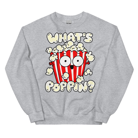 Popcorn sweatshirt, funny popcorn shirt for someone who loves popcorn