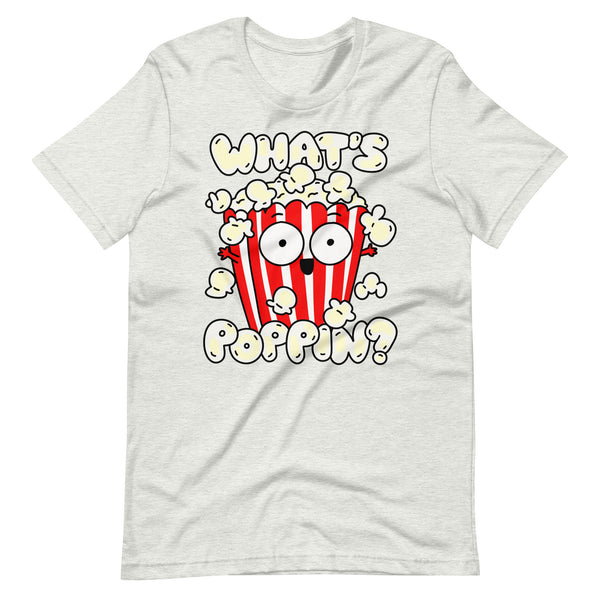 Popcorn t shirt, what’s poppin tshirt funny popcorn tee