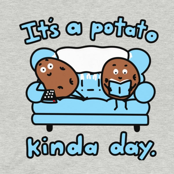Couch potato shirt, Relax and be a potato tshirt, bed rot shirt, Kalirally