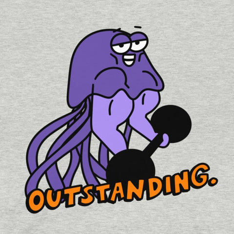 Outstanding weightlifting shirt, silly gym tshirt, gymbro tshirt, funny workout shirt for gym, Kalirally