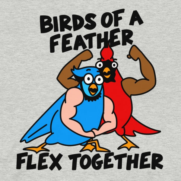 Birds With Arms T-Shirt, funny gym shirt