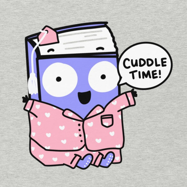 Cute Reading T-Shirt, "Cuddle Time!" Shirt