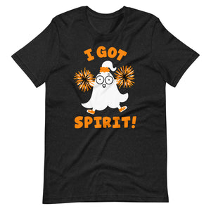 Funny Halloween "I Got Spirit!" Halloween Ghost Unisex T-shirt