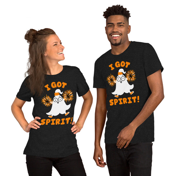 Funny Halloween "I Got Spirit!" Halloween Ghost Unisex T-shirt