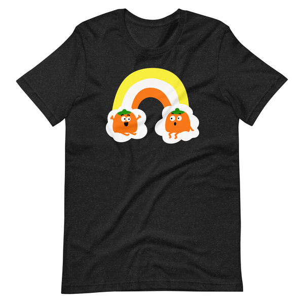 Candycorn Pumpkin Unisex t-shirt