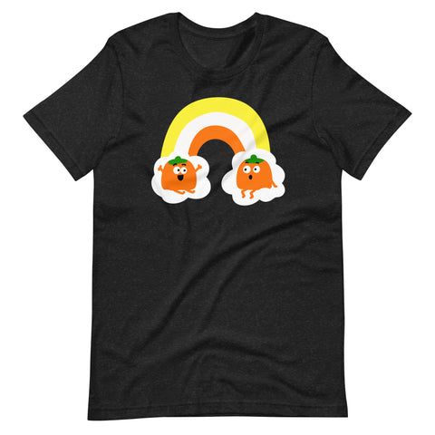 Candycorn Pumpkin Unisex t-shirt