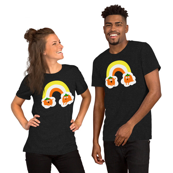 Candycorn Pumpkin Unisex t-shirt