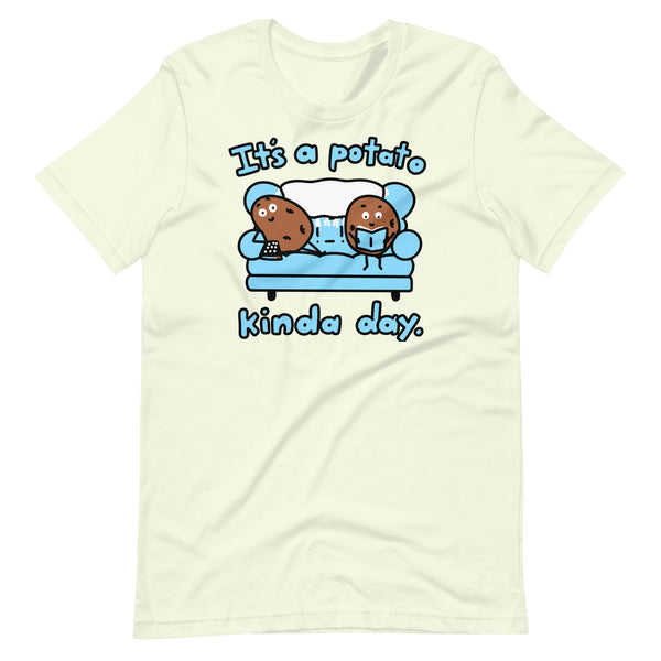 Couch potato shirt, Relax and be a potato tshirt, bed rot shirt, Kalirally