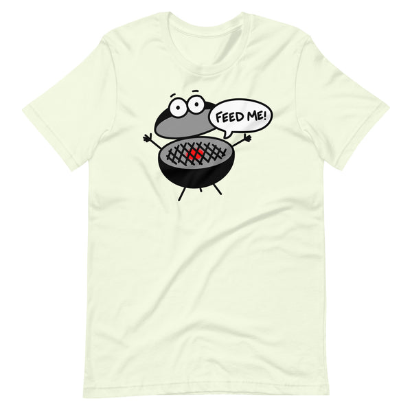 Funny Grilling T-Shirt, "Feed Me" Summer Shirt