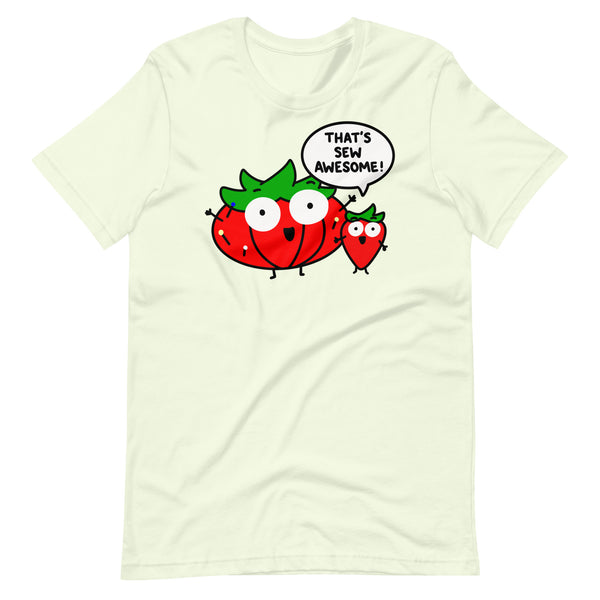 Funny Sewing T-Shirt, That's sew awesome shirt for seamtress