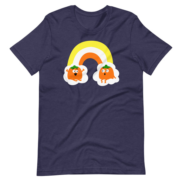 Candycorn Pumpkin Unisex t-shirt