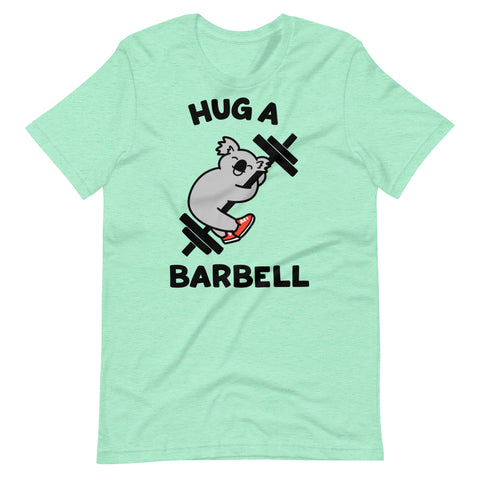 Cute weightlifting shirt for women koala t shirt barbell tshirt for ladies personal trainer graphic tee
