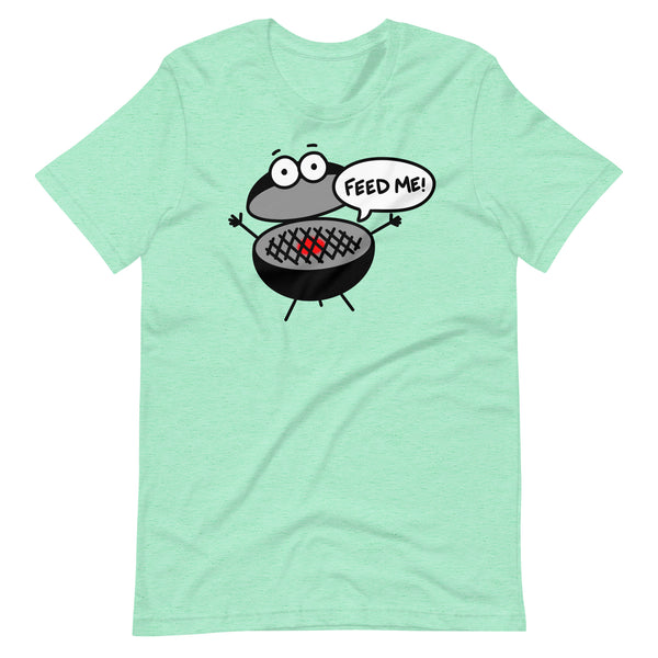 Funny Grilling T-Shirt, "Feed Me" Summer Shirt