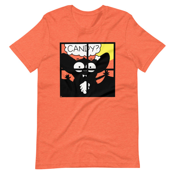 Cute Vampire Bat Wanting Halloween Candy Unisex t-shirt