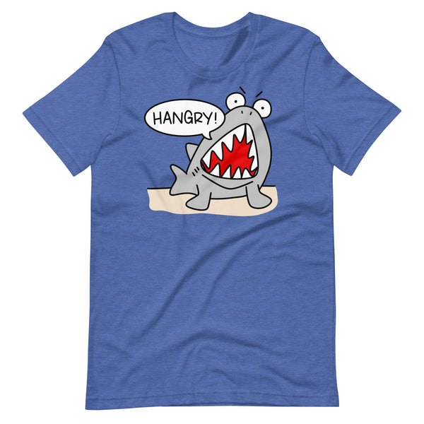 Hangry T-Shirt, Funny Shark Shirt for Beach Dining