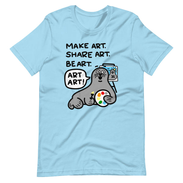 Funny art t-shirt for art teacher, silly shirt for artist, funny artist tshirt