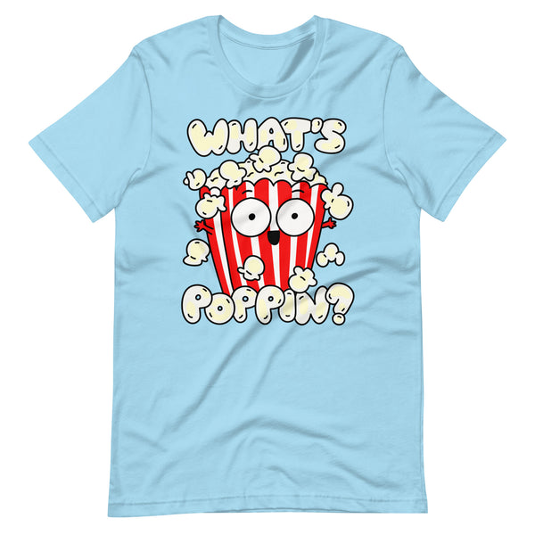 Popcorn t shirt, what’s poppin tshirt funny popcorn tee