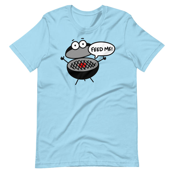 Funny Grilling T-Shirt, "Feed Me" Summer Shirt