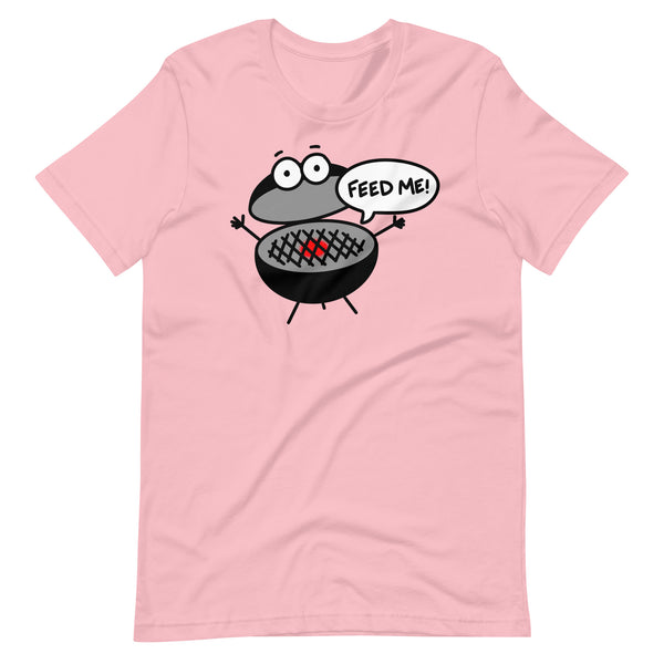 Funny Grilling T-Shirt, "Feed Me" Summer Shirt