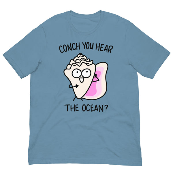 Conch shell tshirt for beach lover, cute beach t-shirt