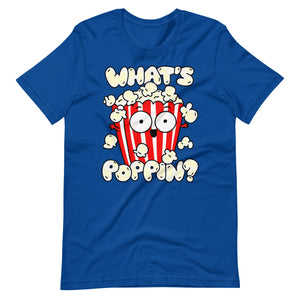 Popcorn t shirt, what’s poppin tshirt funny popcorn tee