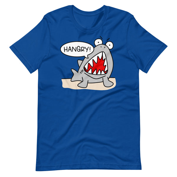 Hangry T-Shirt, Funny Shark Shirt for Beach Dining