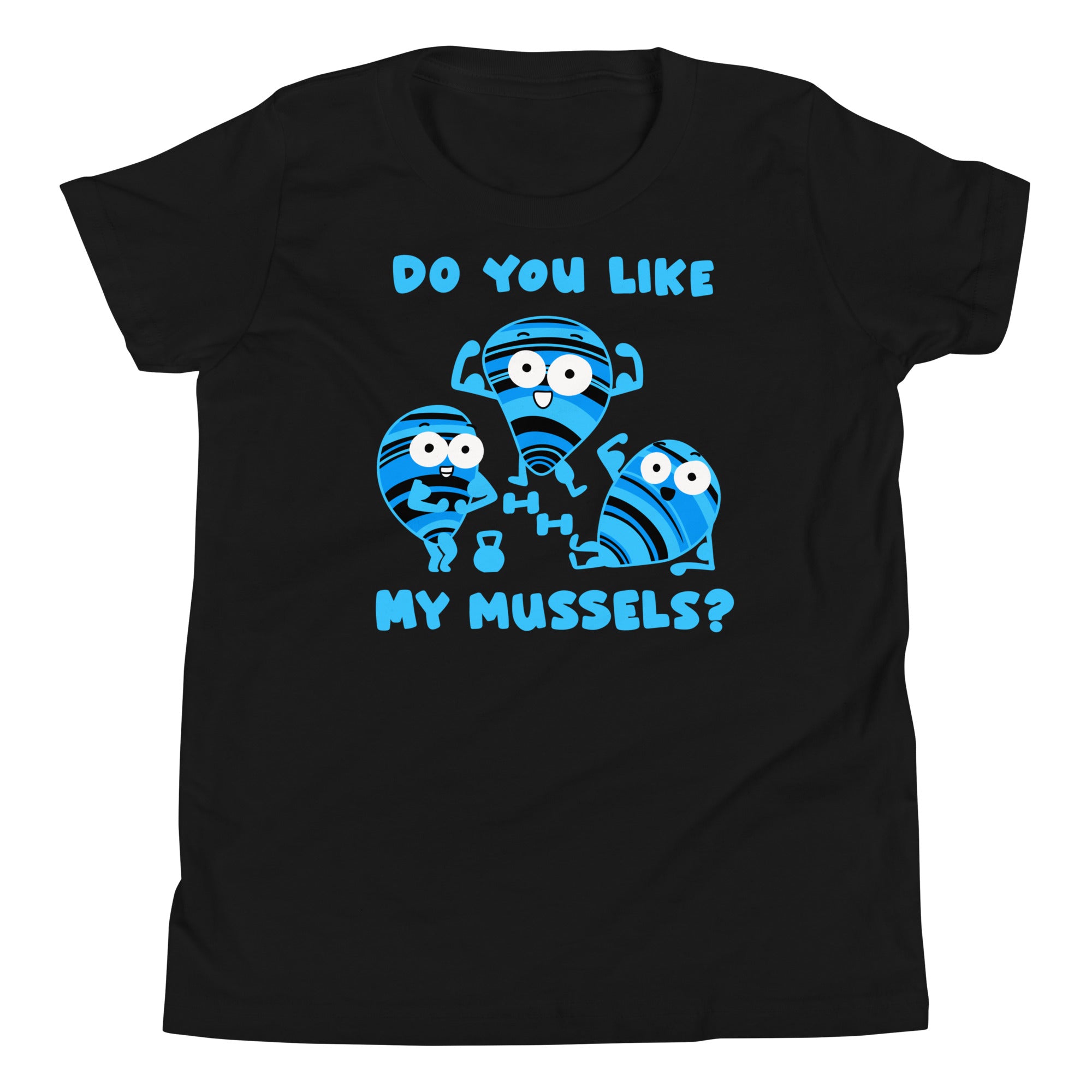 Funny Do you like my mussels? Youth Short Sleeve T-Shirt