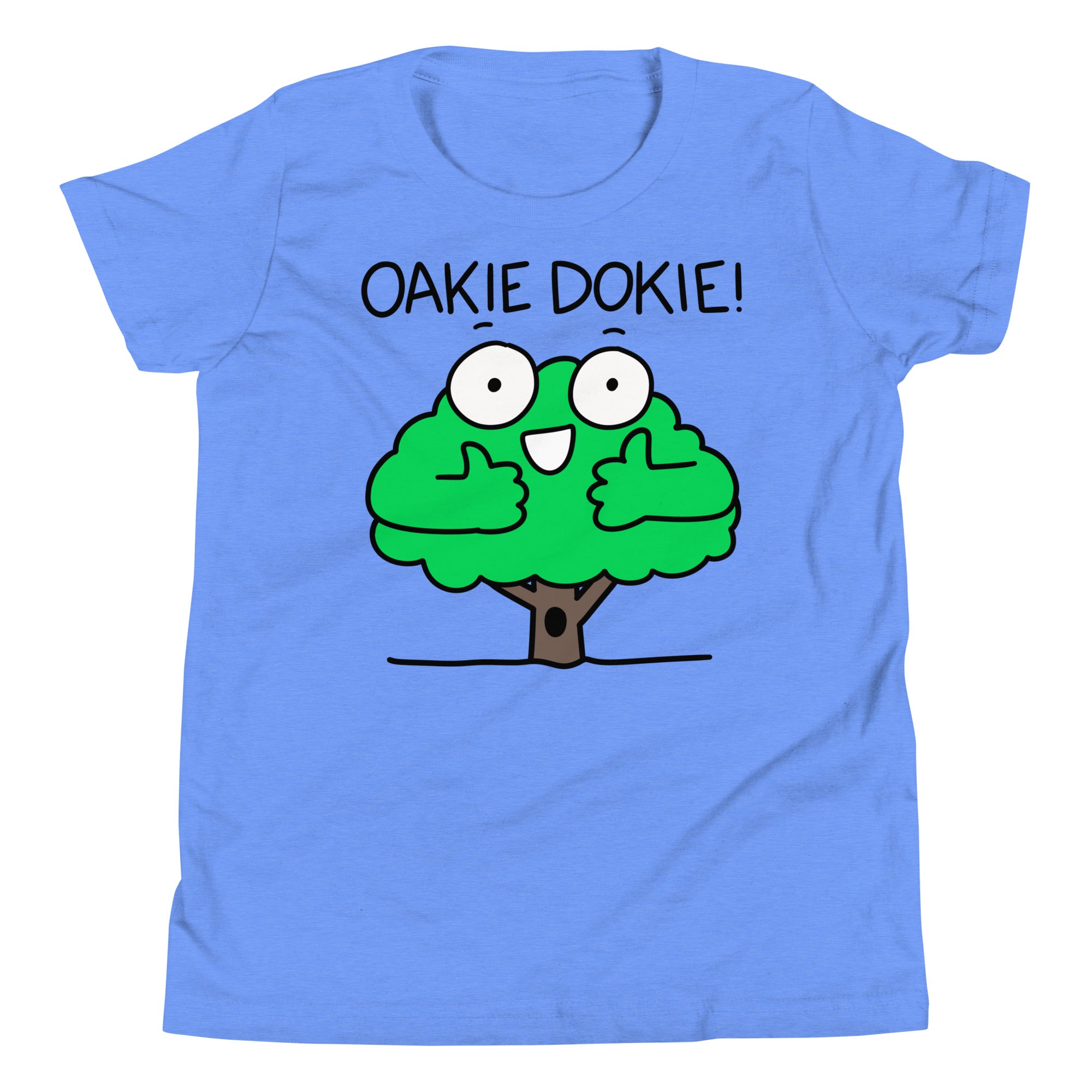 Oakie Dokie Oak Tree Youth Short Sleeve T-Shirt