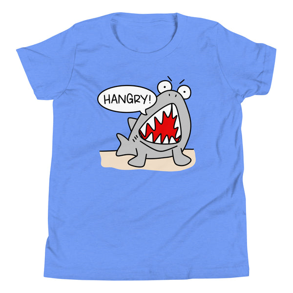 Hangry! Relatable Shark Youth Short Sleeve T-Shirt