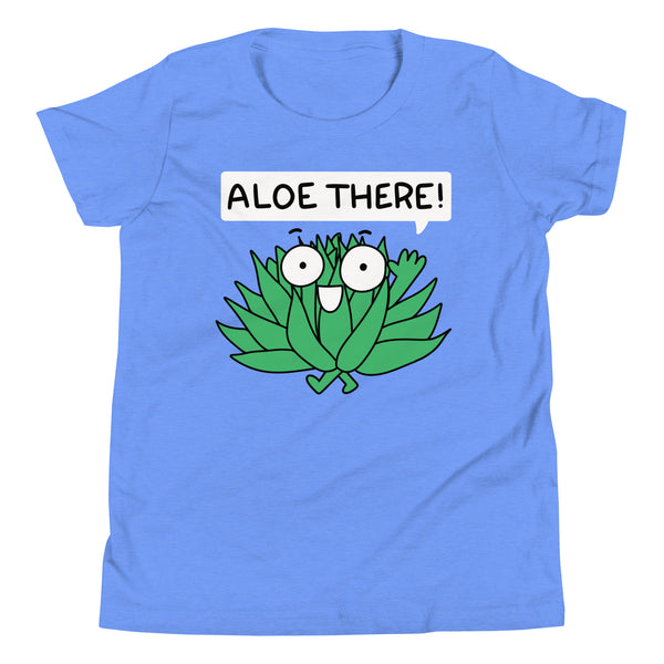 Aloe there! Punny Aloe Vera Youth Short Sleeve T-Shirt