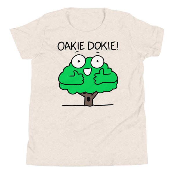 Oakie Dokie Oak Tree Youth Short Sleeve T-Shirt