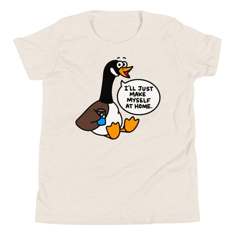 Canadian Goose "I'll just make myself at home" Youth Short Sleeve T-Shirt